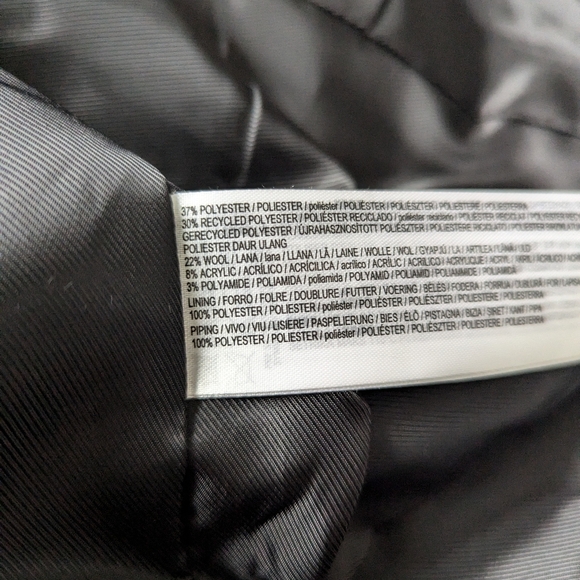 Herringbone Double-breasted Coat - Picture 7 of 10